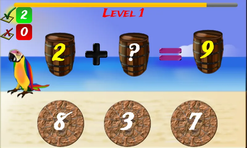 1st - 4th Grade Math Pirate | Indus Appstore | Screenshot