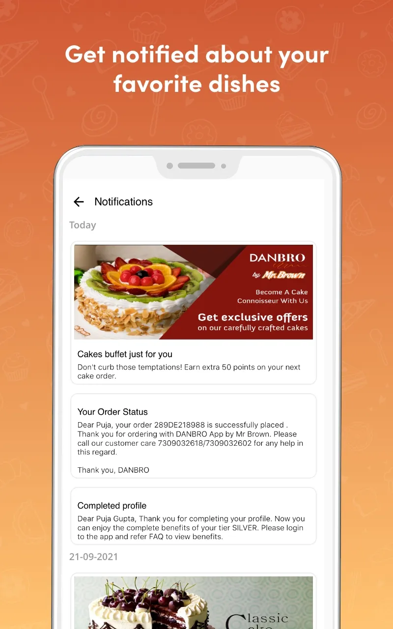 DANBRO by Mr Brown bakery | Indus Appstore | Screenshot