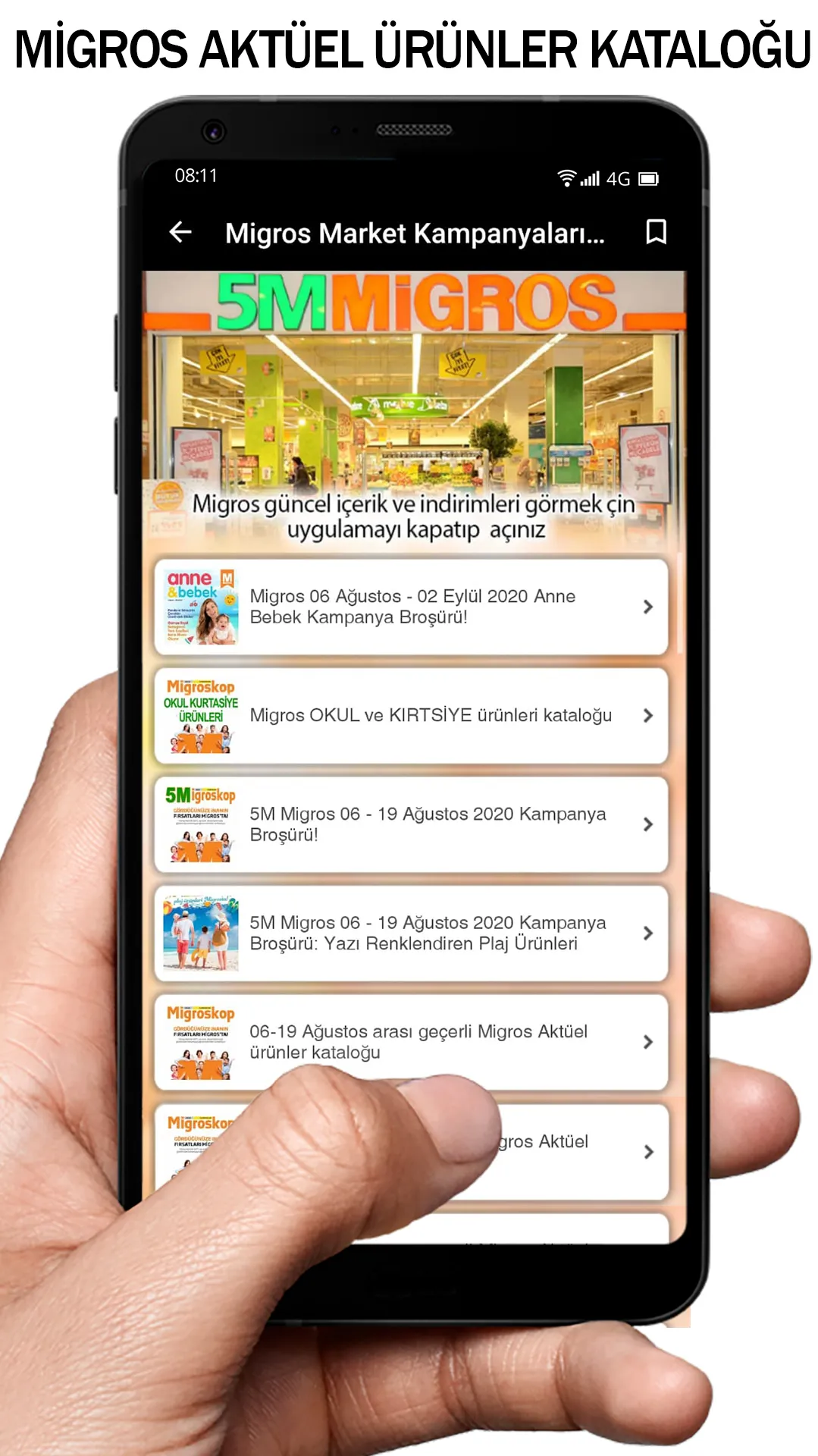 Market Aktüel Ürünler kataloğu | Indus Appstore | Screenshot