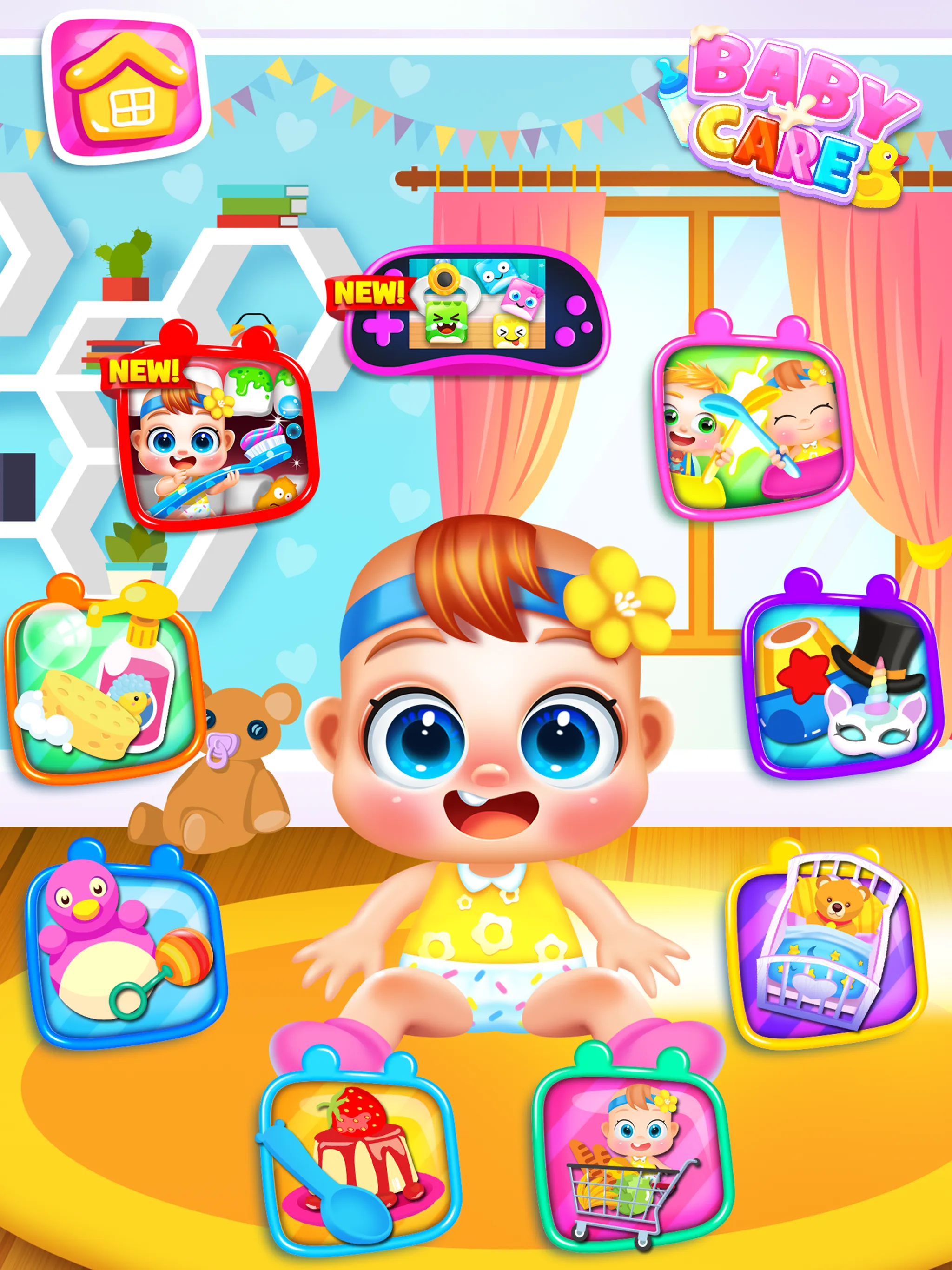 My Baby Care Newborn Games | Indus Appstore | Screenshot