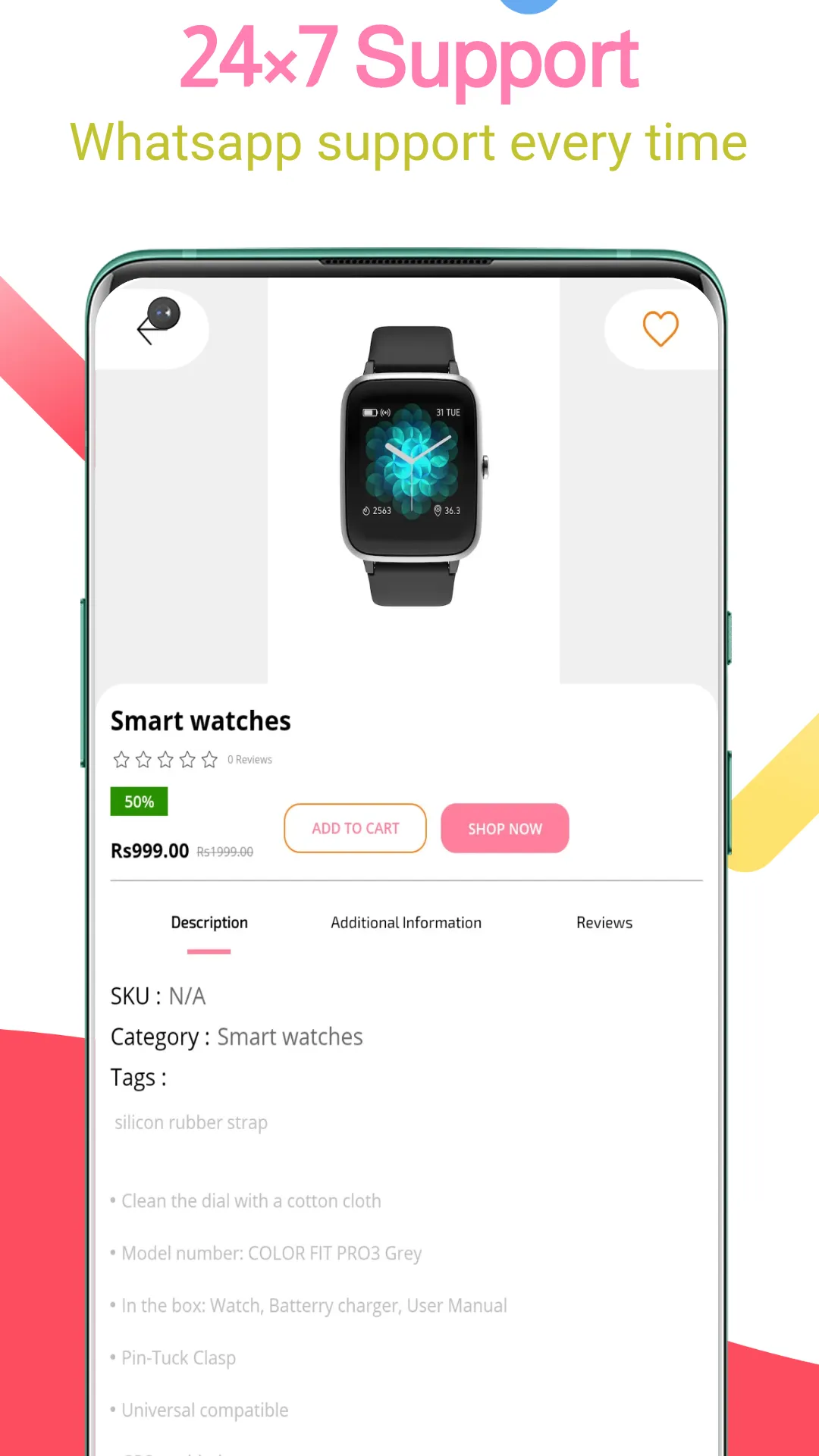 Watch Online Shopping App | Indus Appstore | Screenshot