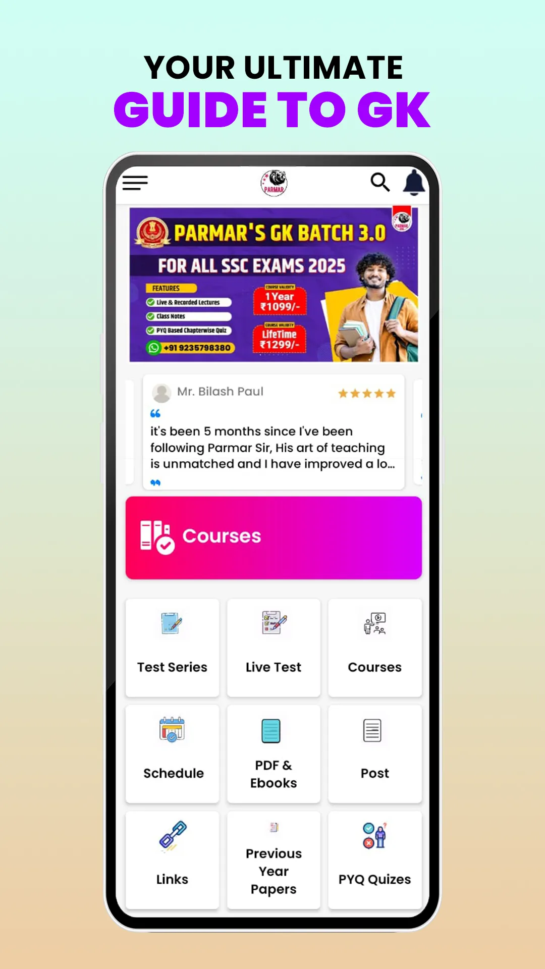 Parmar Academy | Indus Appstore | Screenshot