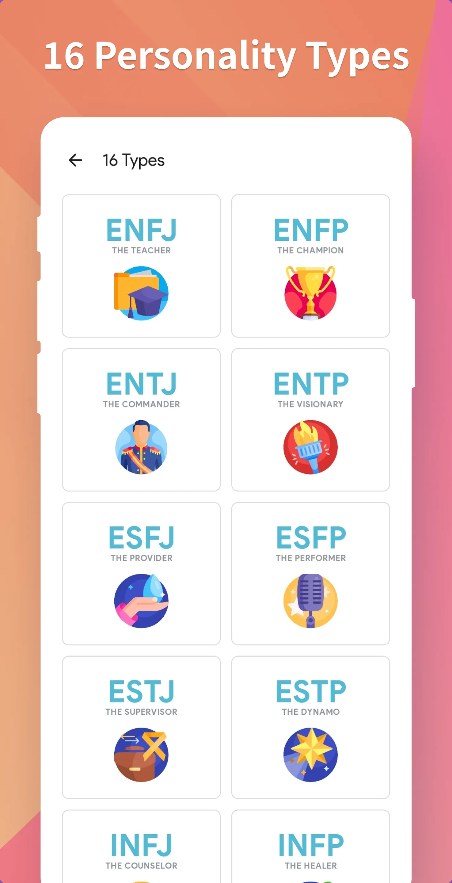 Personality Trait Test | Indus Appstore | Screenshot