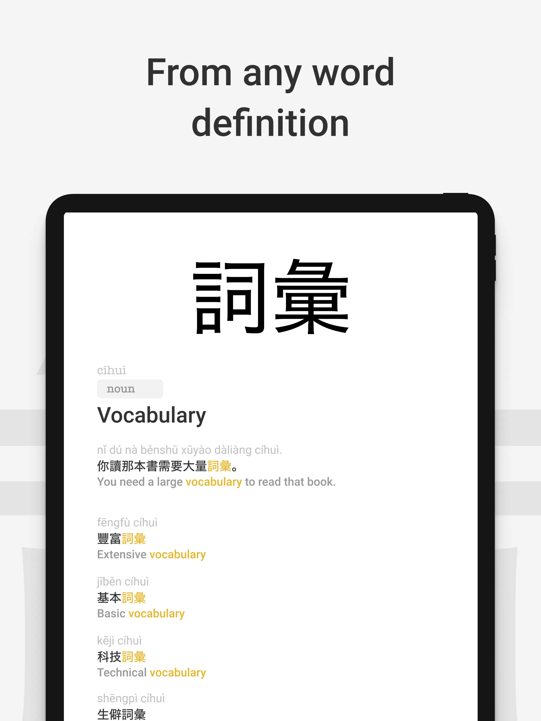 Chinese Dictionary by Serica | Indus Appstore | Screenshot