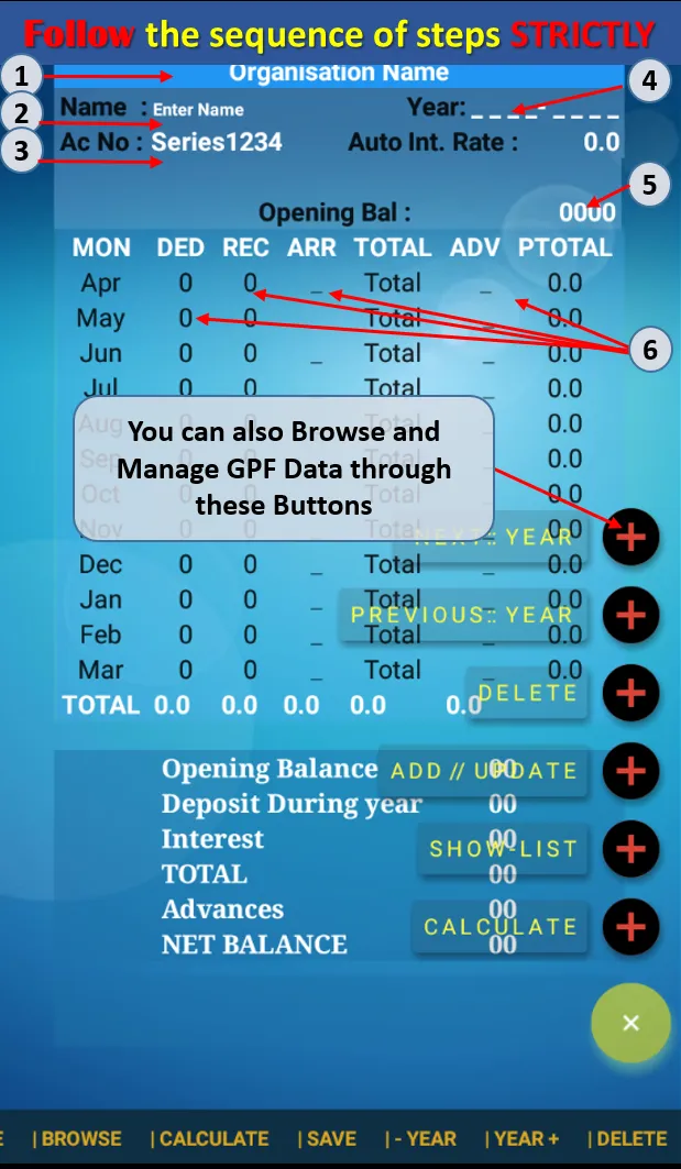 GPF Calculator | Indus Appstore | Screenshot