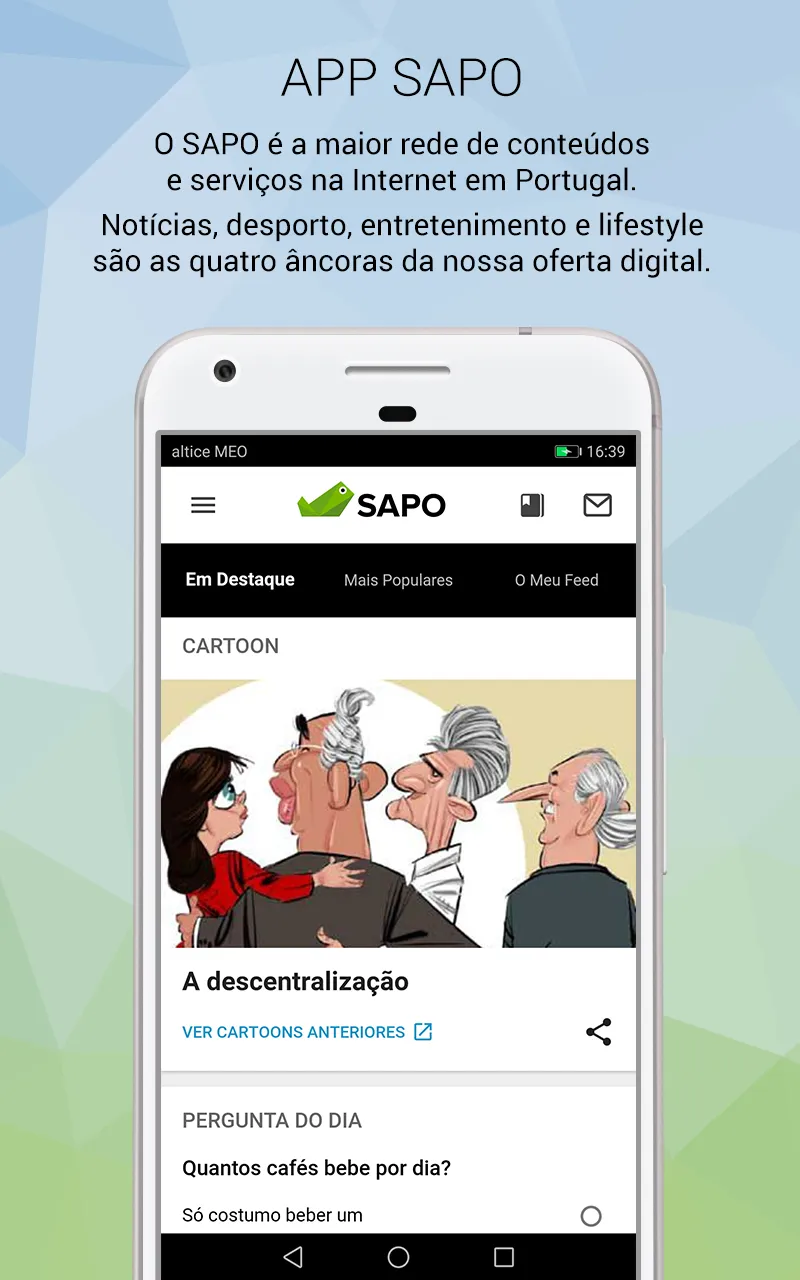 SAPO | Indus Appstore | Screenshot