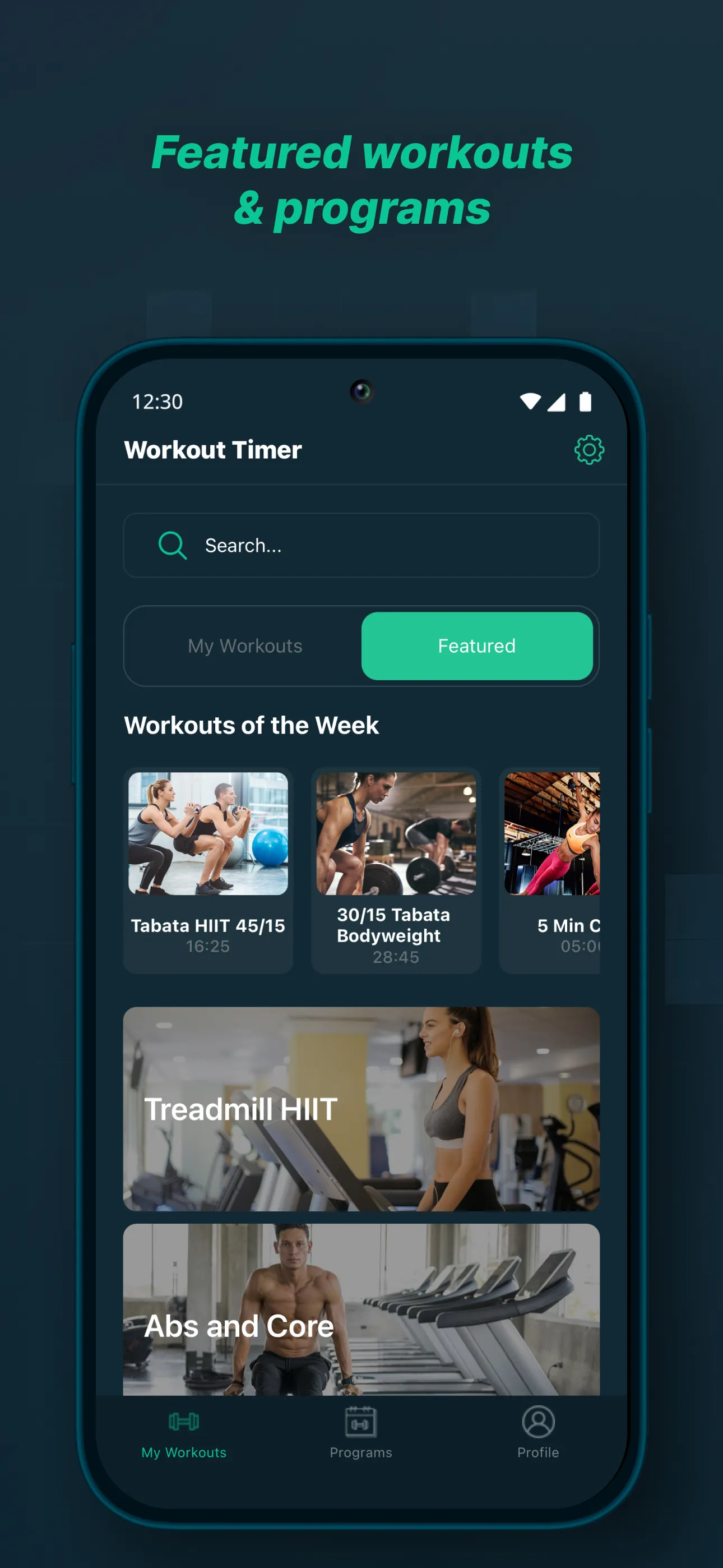 Workout Timer: Intervals & TUT | Indus Appstore | Screenshot