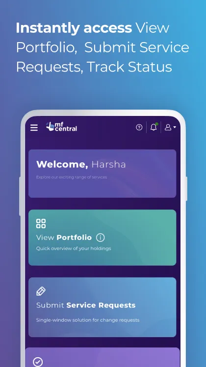 MFCentral Mutual Fund App | Indus Appstore | Screenshot