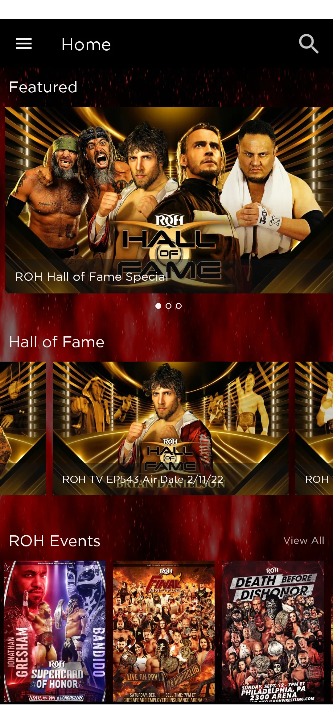 Ring of Honor | Indus Appstore | Screenshot