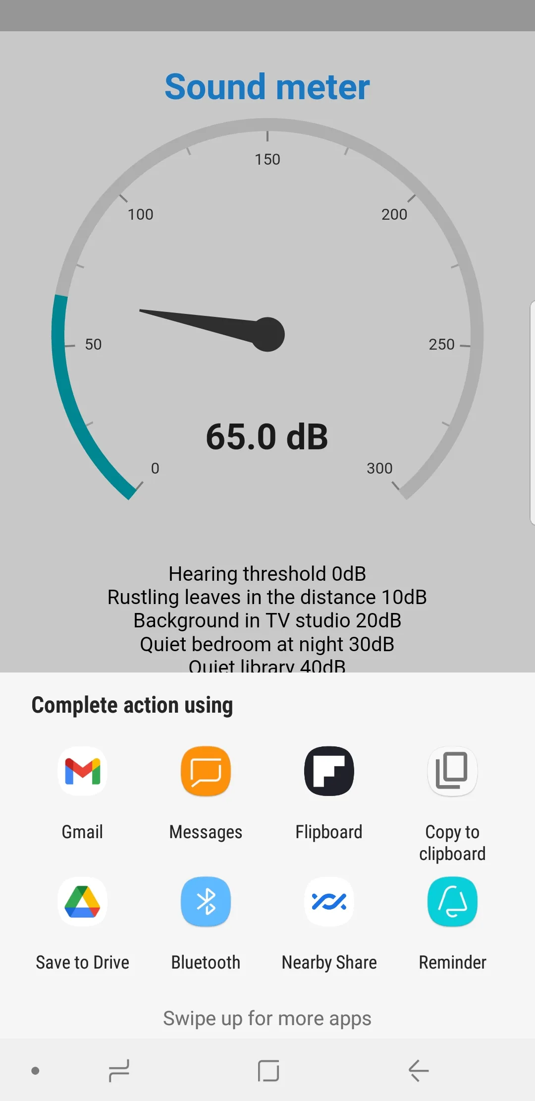 Sound meter | Indus Appstore | Screenshot