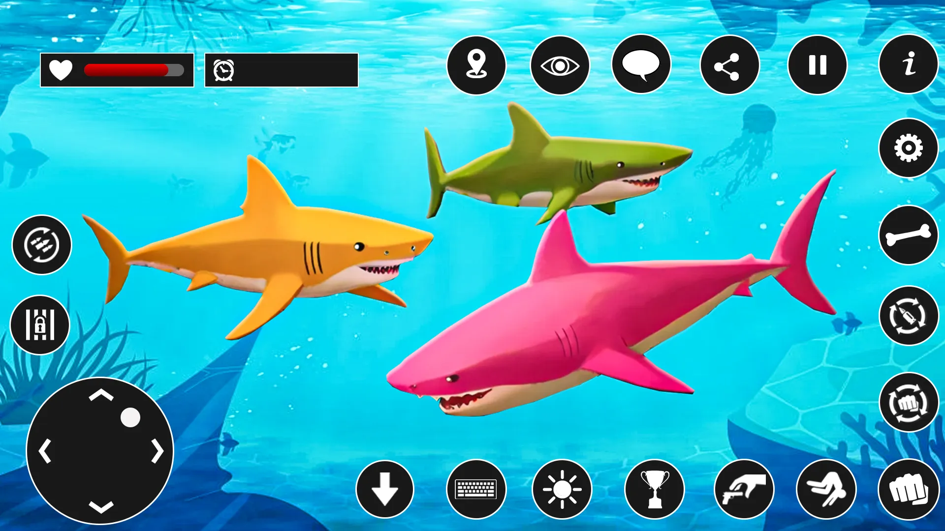 shark racing: sharks game | Indus Appstore | Screenshot