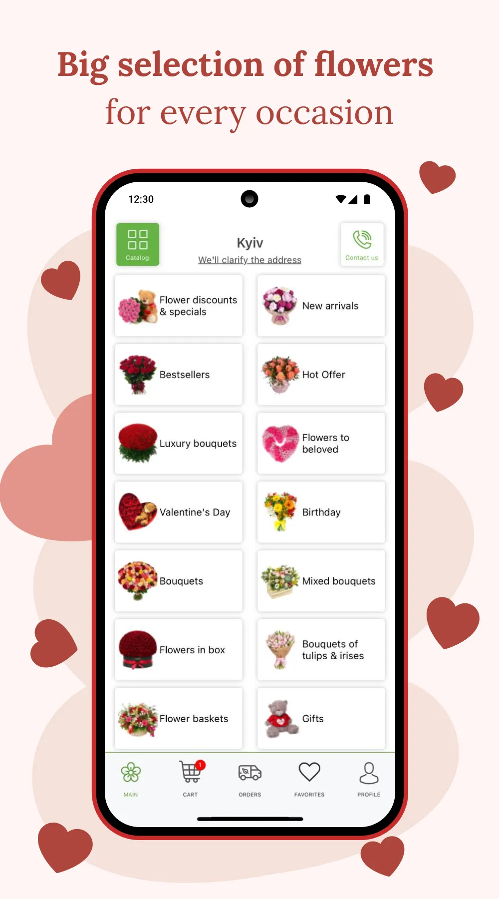 Flowers.ua - flowers delivery | Indus Appstore | Screenshot