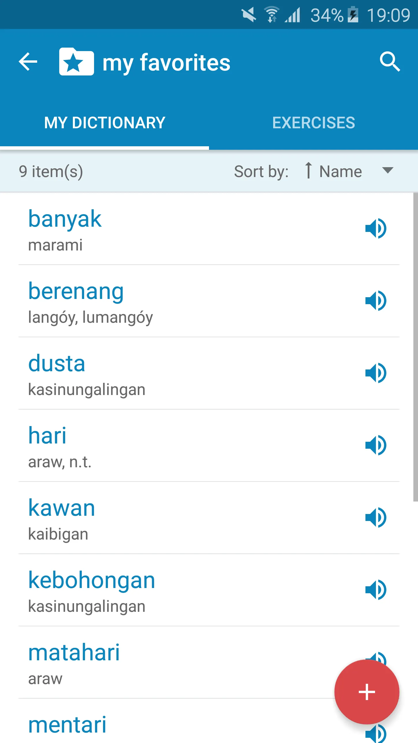 Indonesian-Filipino Dictionary | Indus Appstore | Screenshot