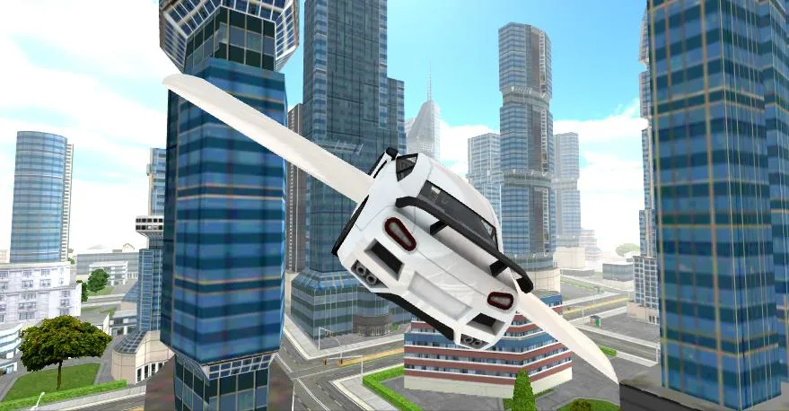 Flying Car Sim | Indus Appstore | Screenshot