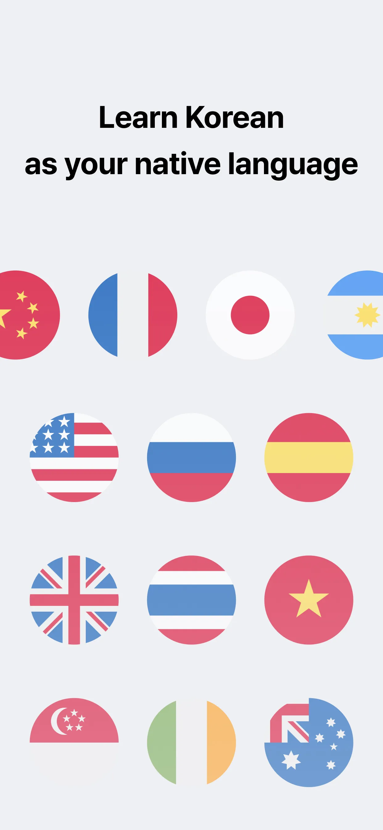 Learn Korean via KDrama:Ganada | Indus Appstore | Screenshot