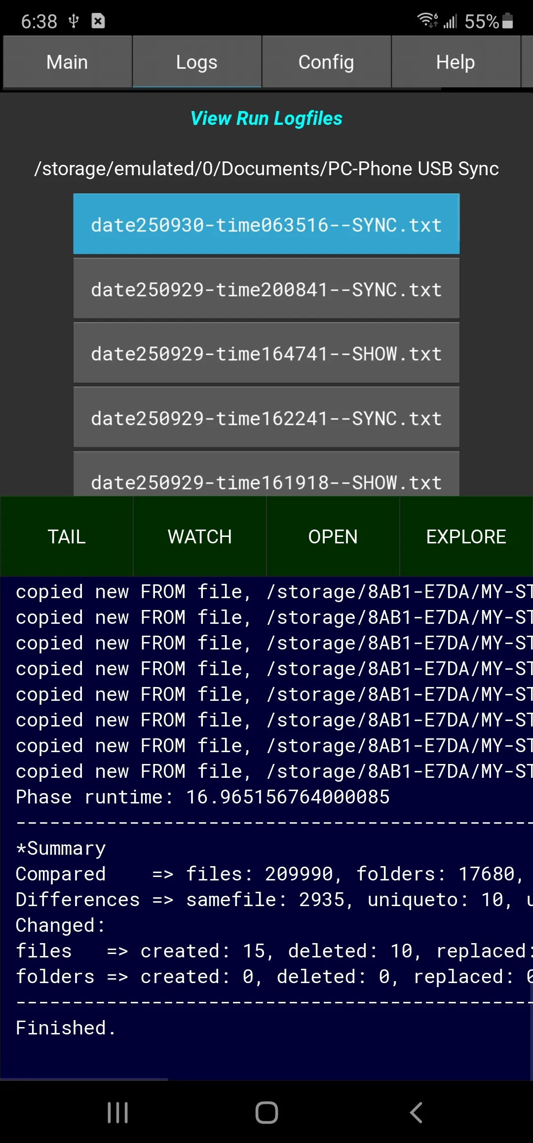 PC-Phone USB Sync | Indus Appstore | Screenshot