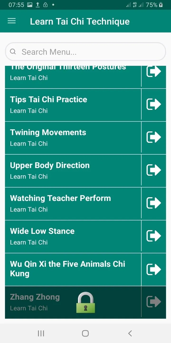 Learn Tai Chi Techniques | Indus Appstore | Screenshot