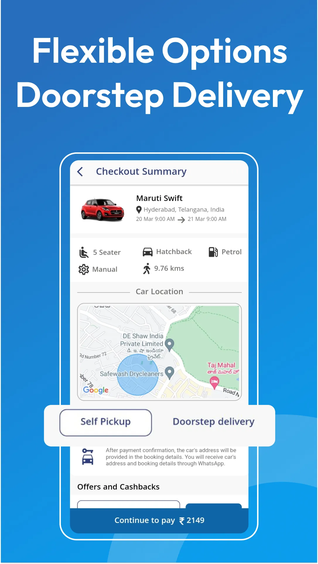 BidrYde - Self Drive Cars | Indus Appstore | Screenshot