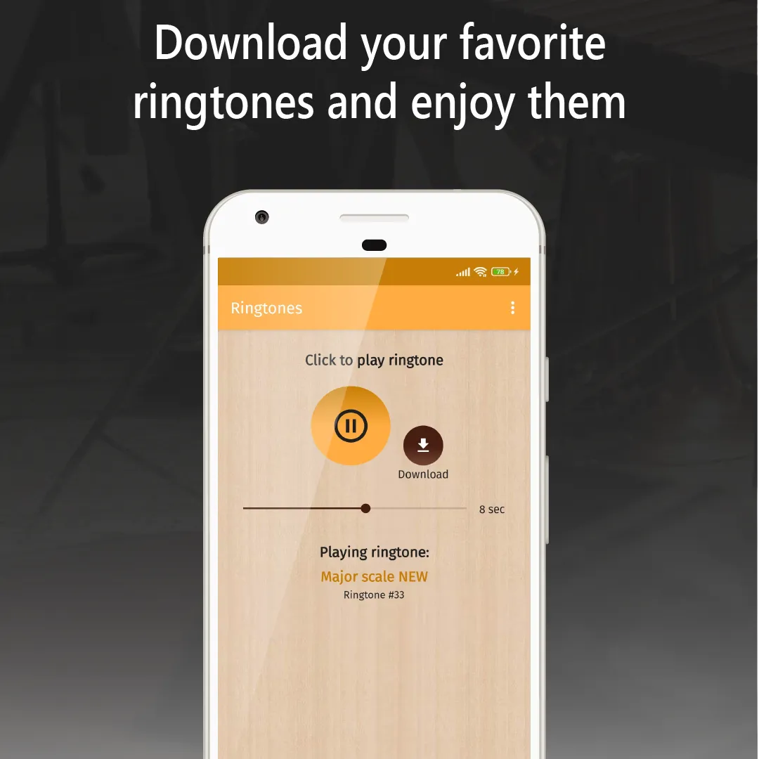 marimba ringtones for phone | Indus Appstore | Screenshot