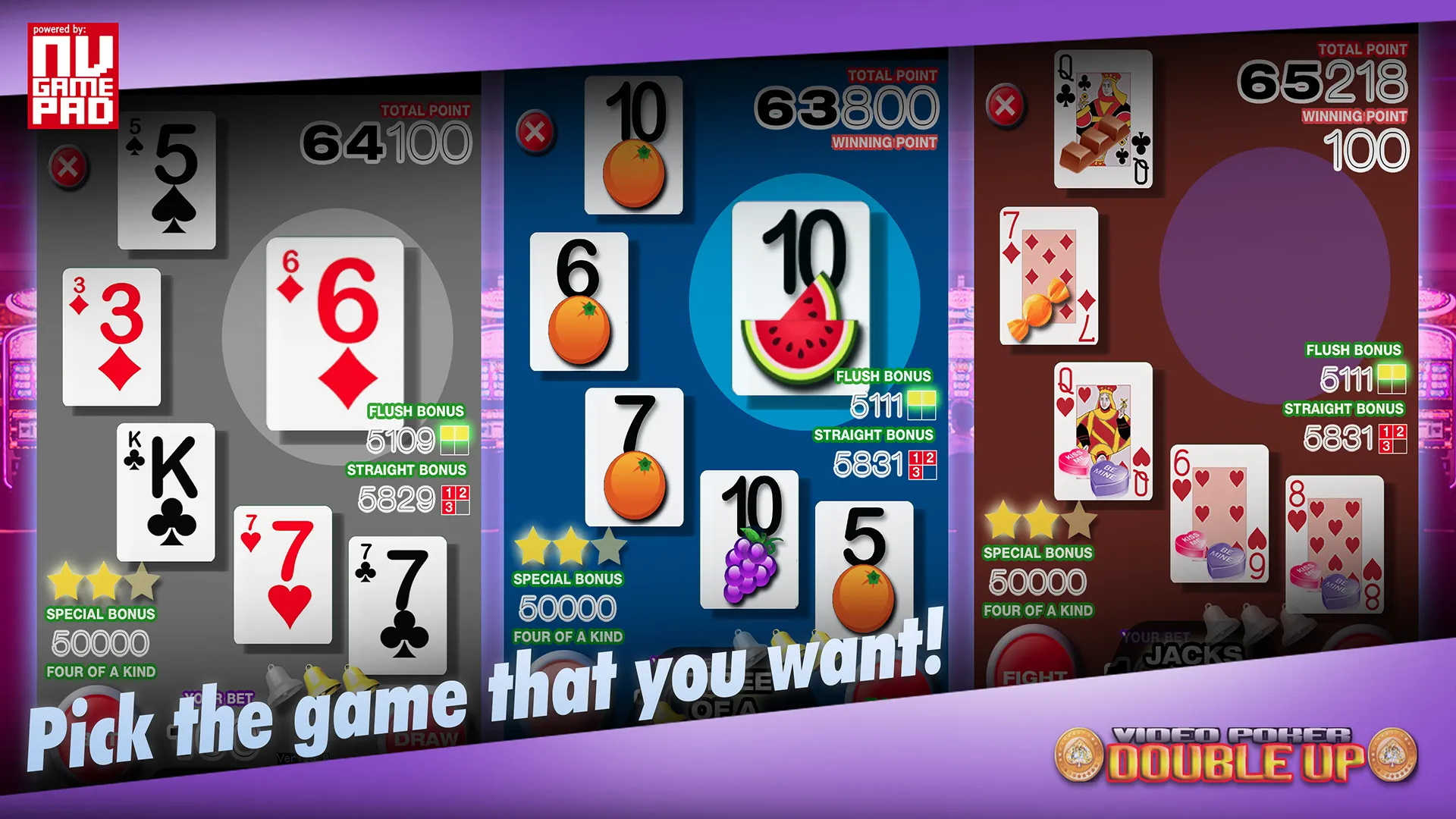 Video Poker Double Up | Indus Appstore | Screenshot