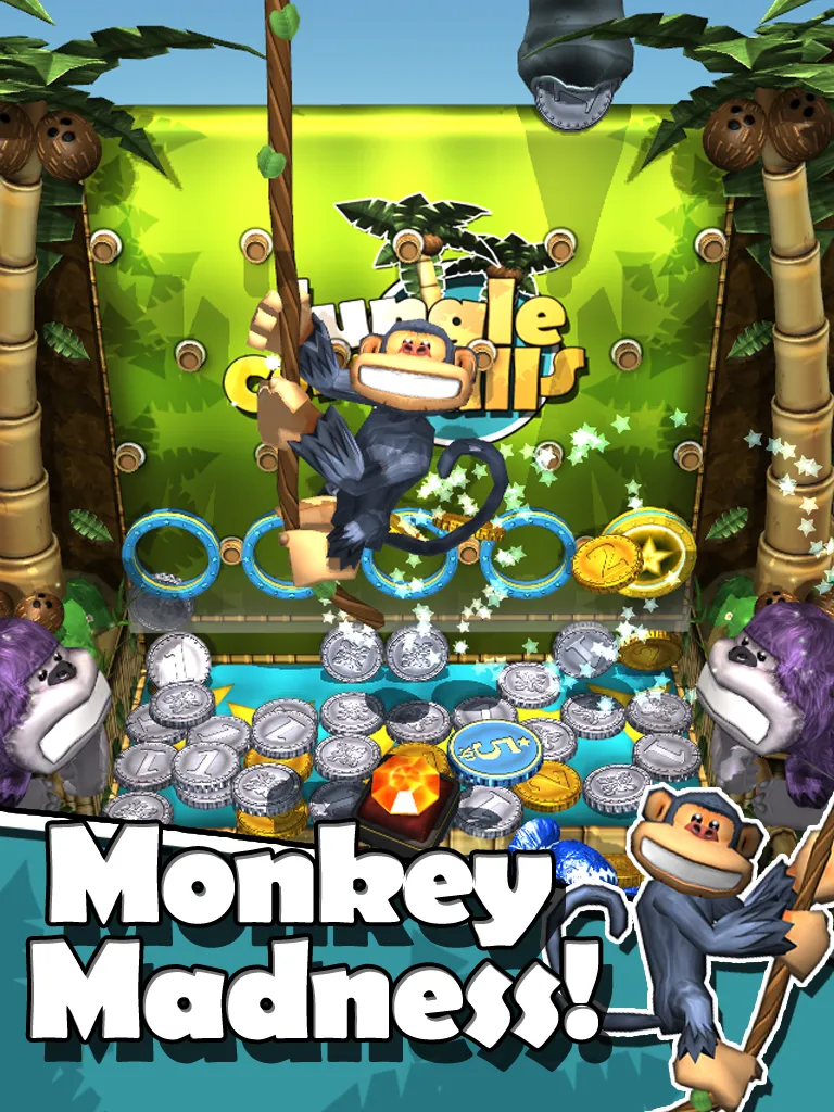 Jungle Coin Falls | Indus Appstore | Screenshot