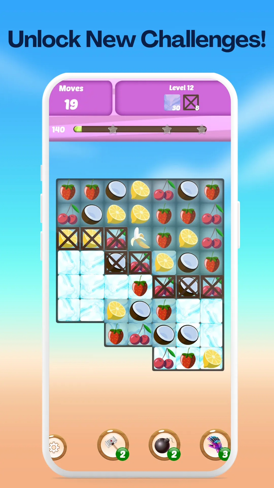 Fruit Crush – Match 3 | Indus Appstore | Screenshot