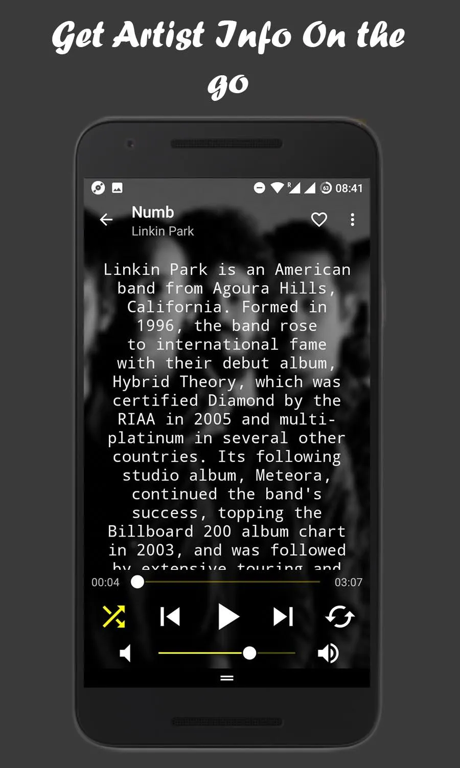 AB Music - Instant Lyrics | Indus Appstore | Screenshot