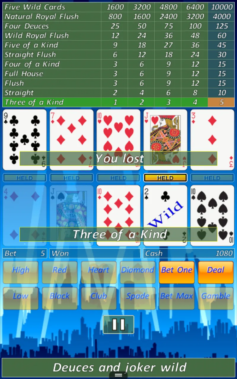 Video Poker Slot Machine. | Indus Appstore | Screenshot