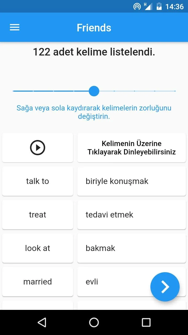 Diziyle Öğren | Indus Appstore | Screenshot