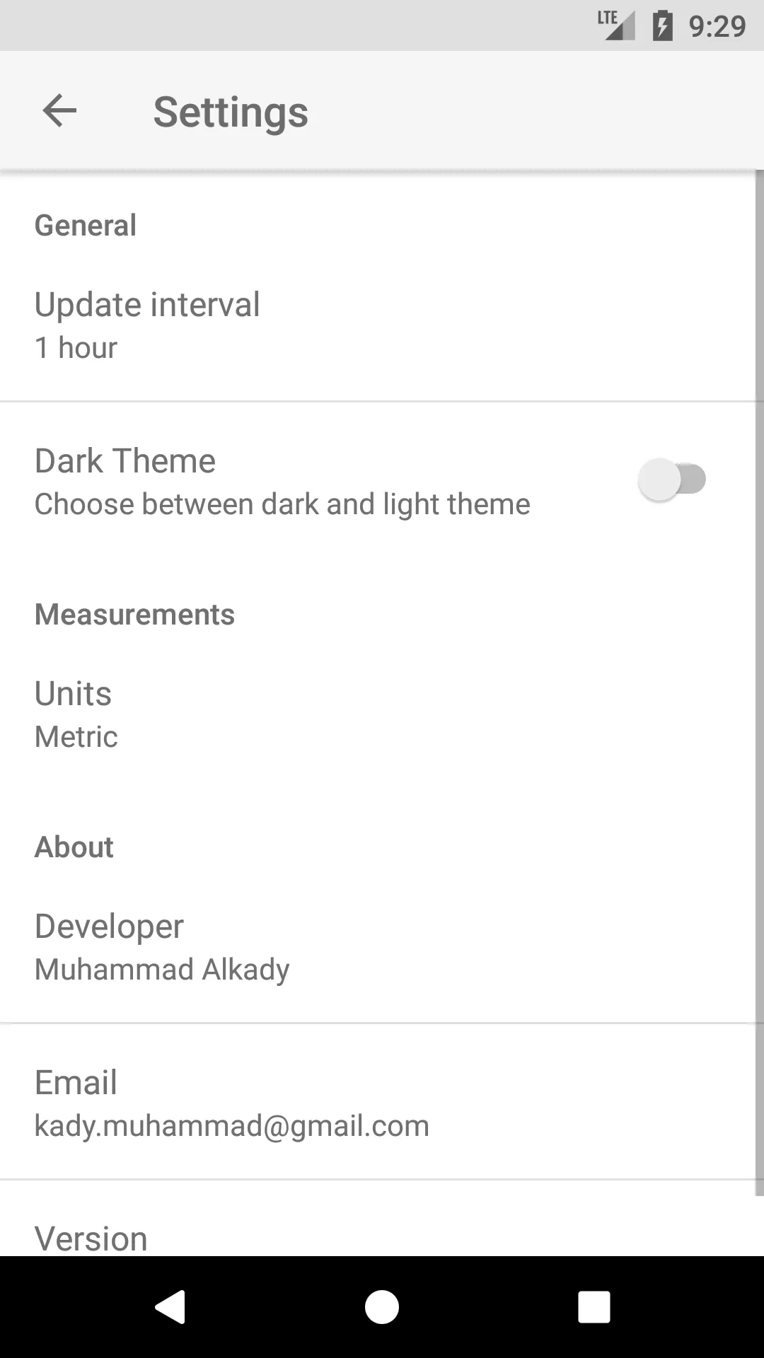 Dark Forecaster | Indus Appstore | Screenshot