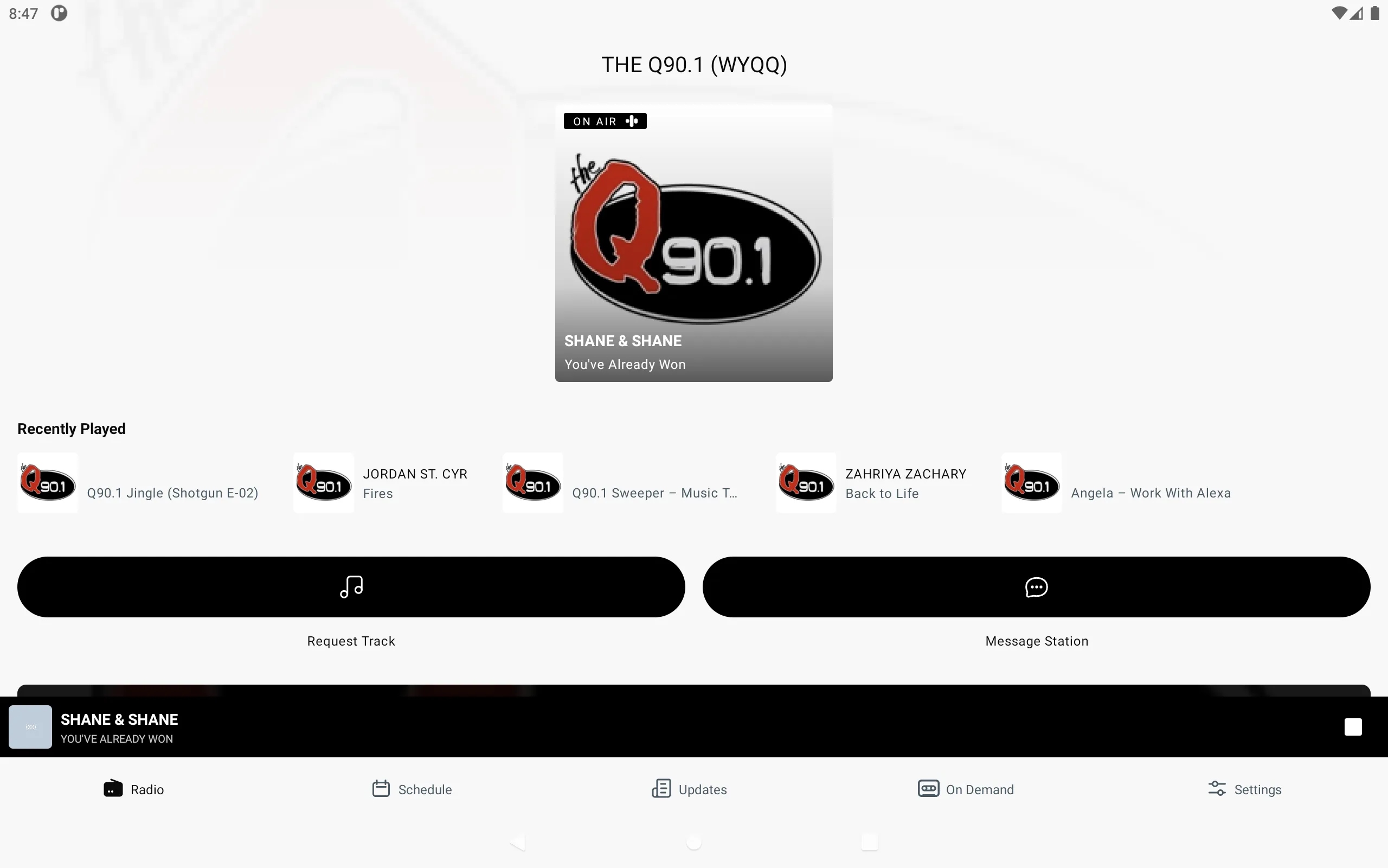 THE Q90.1 (WYQQ) | Indus Appstore | Screenshot