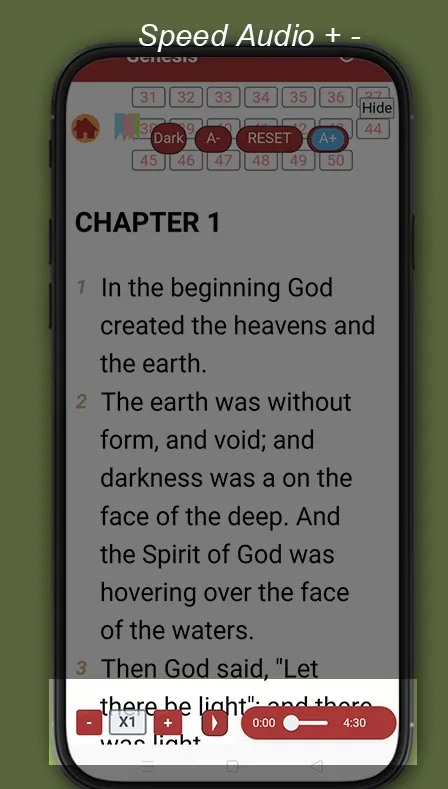 Audio Bible - NKJV | Indus Appstore | Screenshot