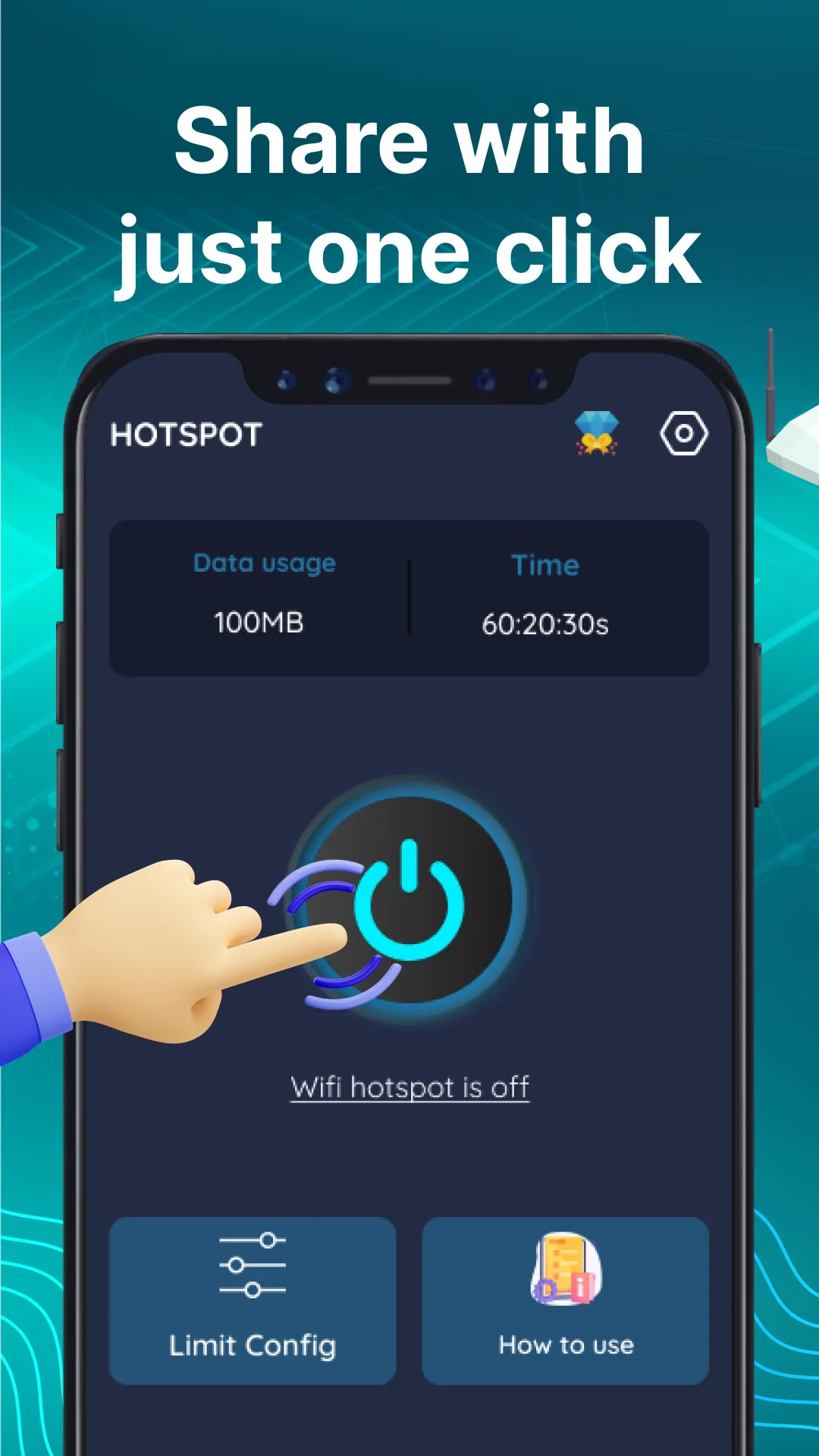 Wifi Hotspot - Mobile Hotspot | Indus Appstore | Screenshot