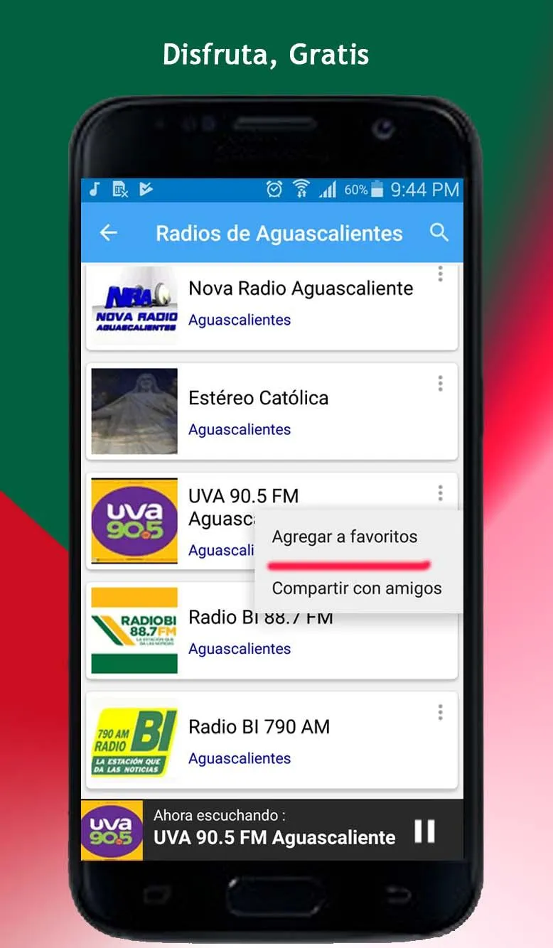 Radios de Aguascalientes | Indus Appstore | Screenshot