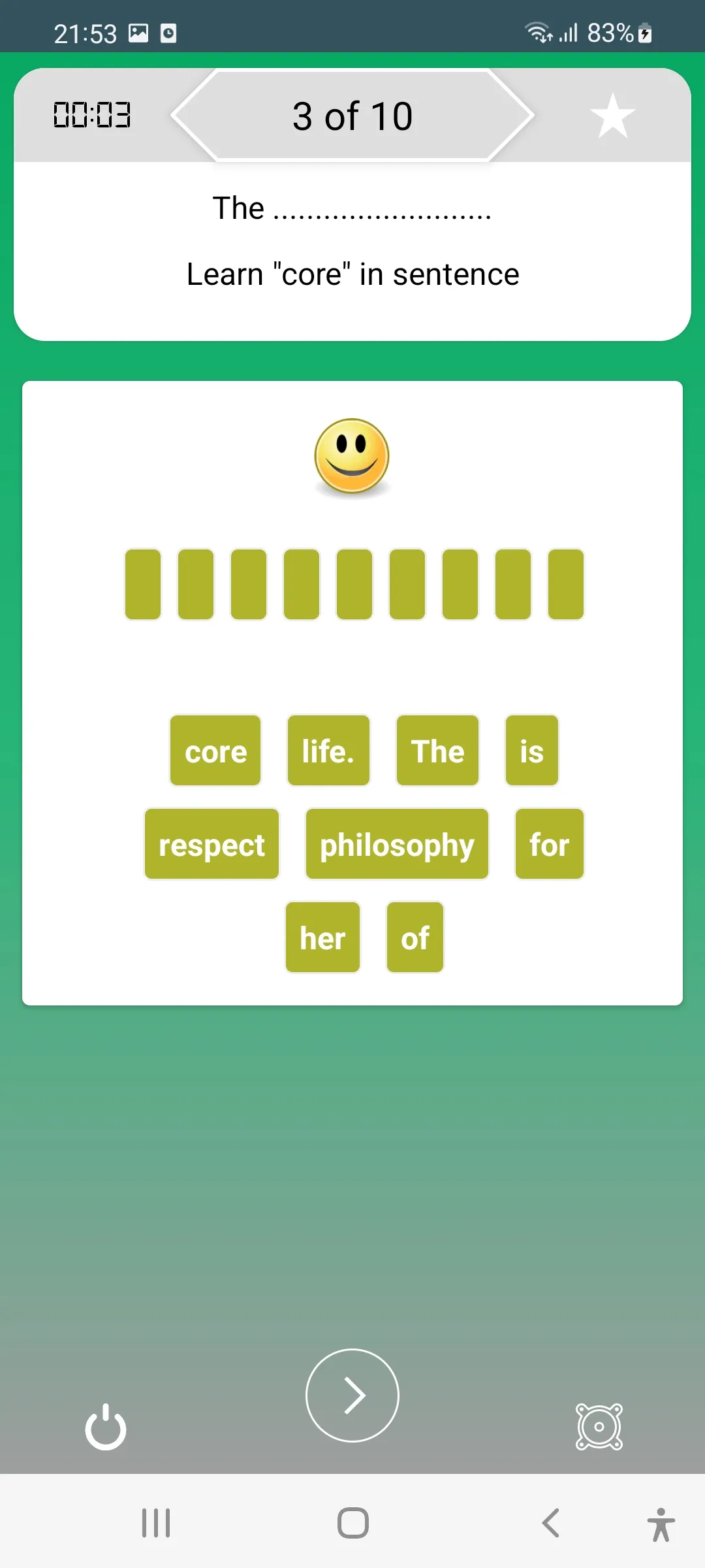 TOEFL Vocabulary | Indus Appstore | Screenshot