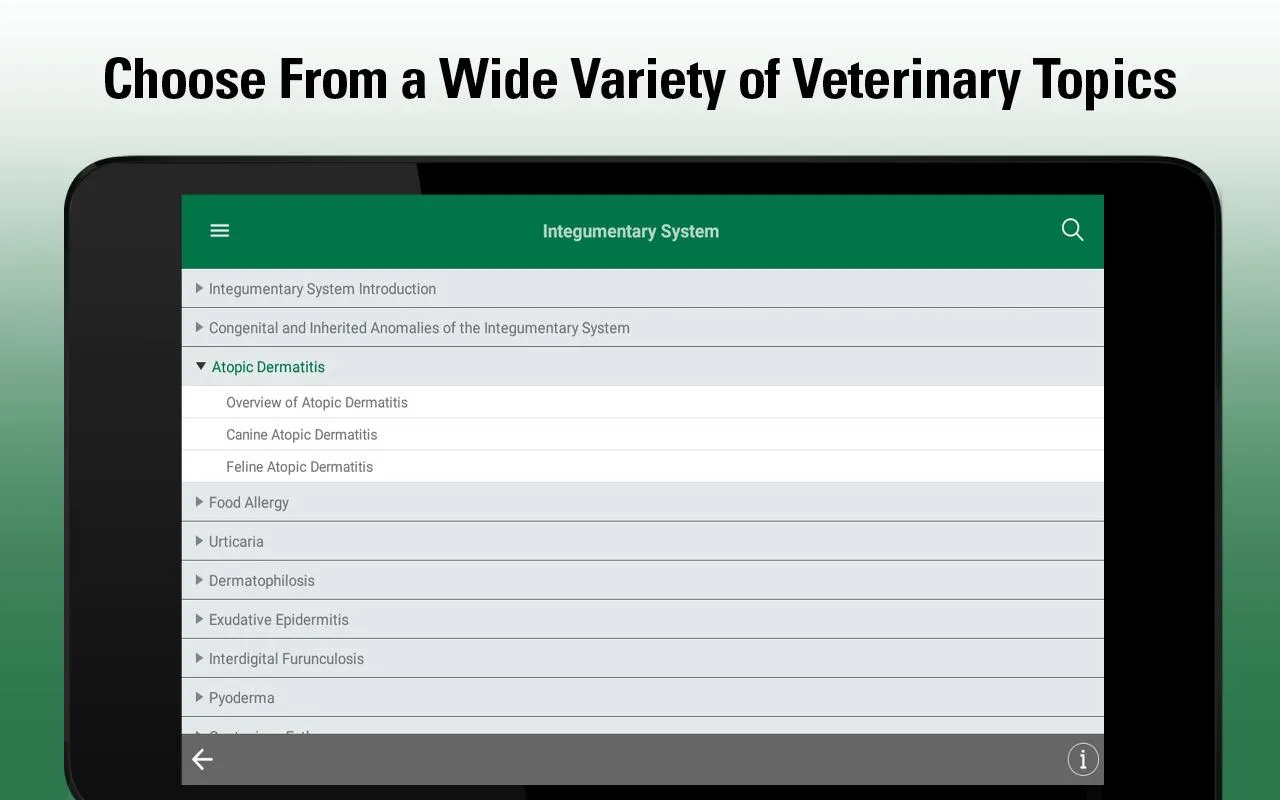 MSD Vet Manual | Indus Appstore | Screenshot