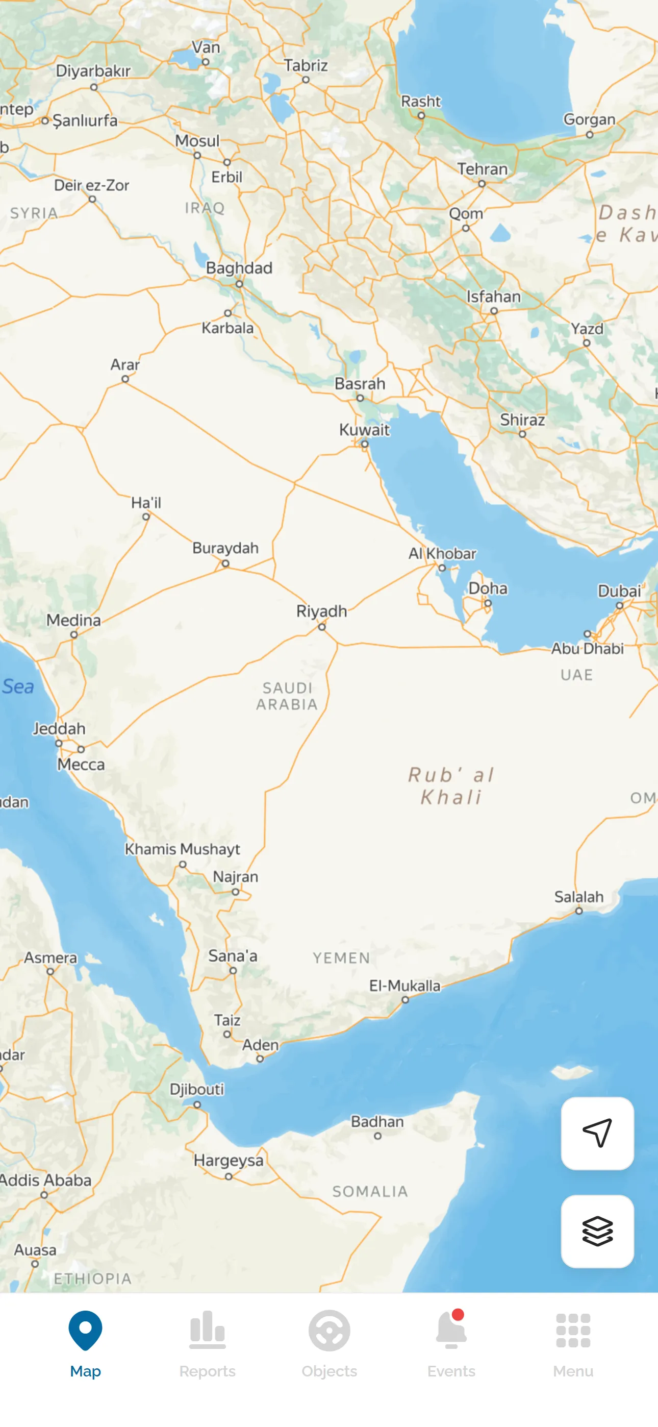 Falcon GPS Trackers | Indus Appstore | Screenshot