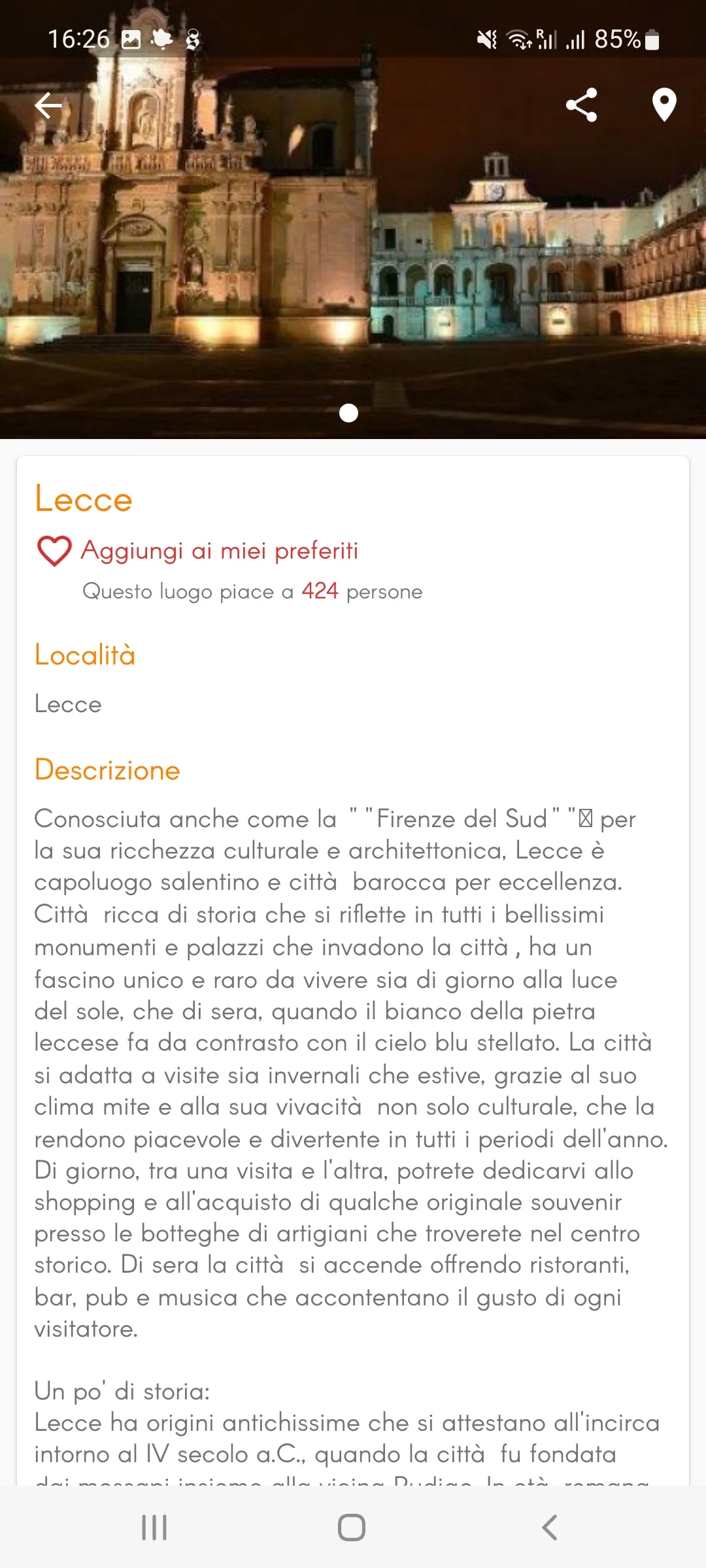 Scelgo Salento | Indus Appstore | Screenshot