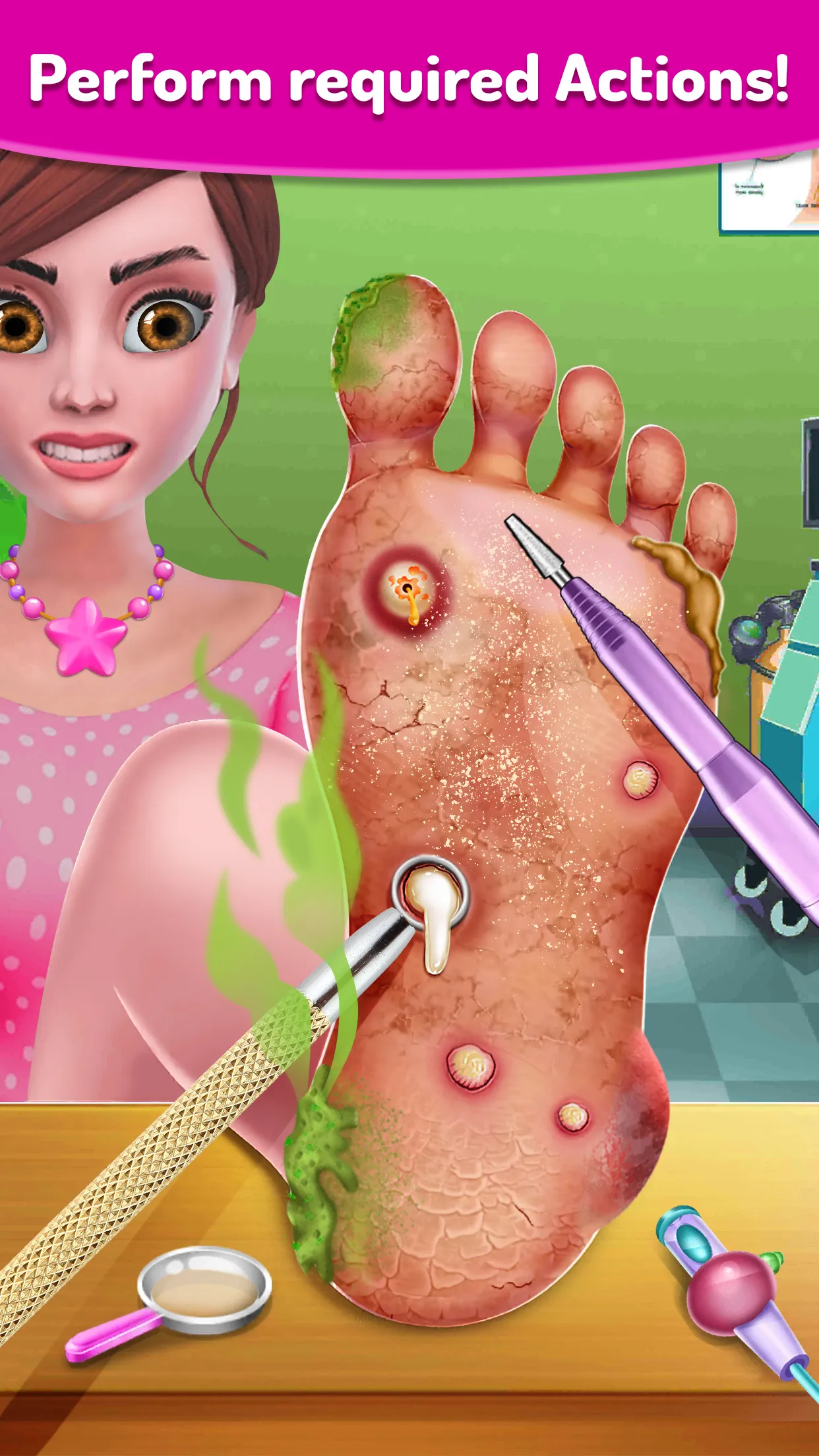 ASMR Salon: Foot Care Makeup | Indus Appstore | Screenshot