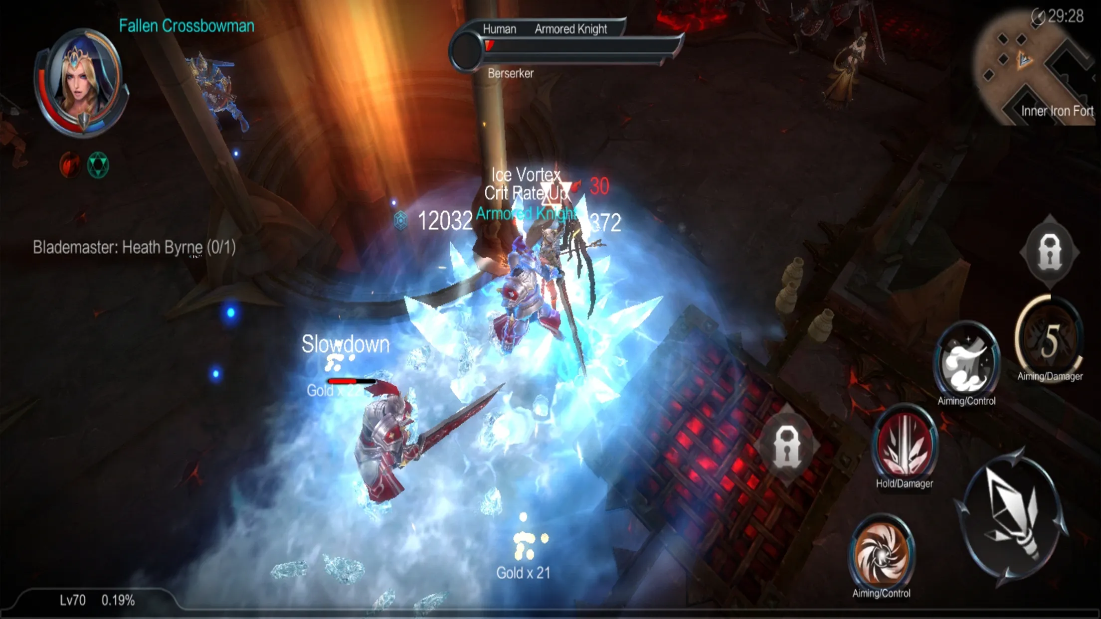 Raziel Rebirth: Dungeon Raid | Indus Appstore | Screenshot