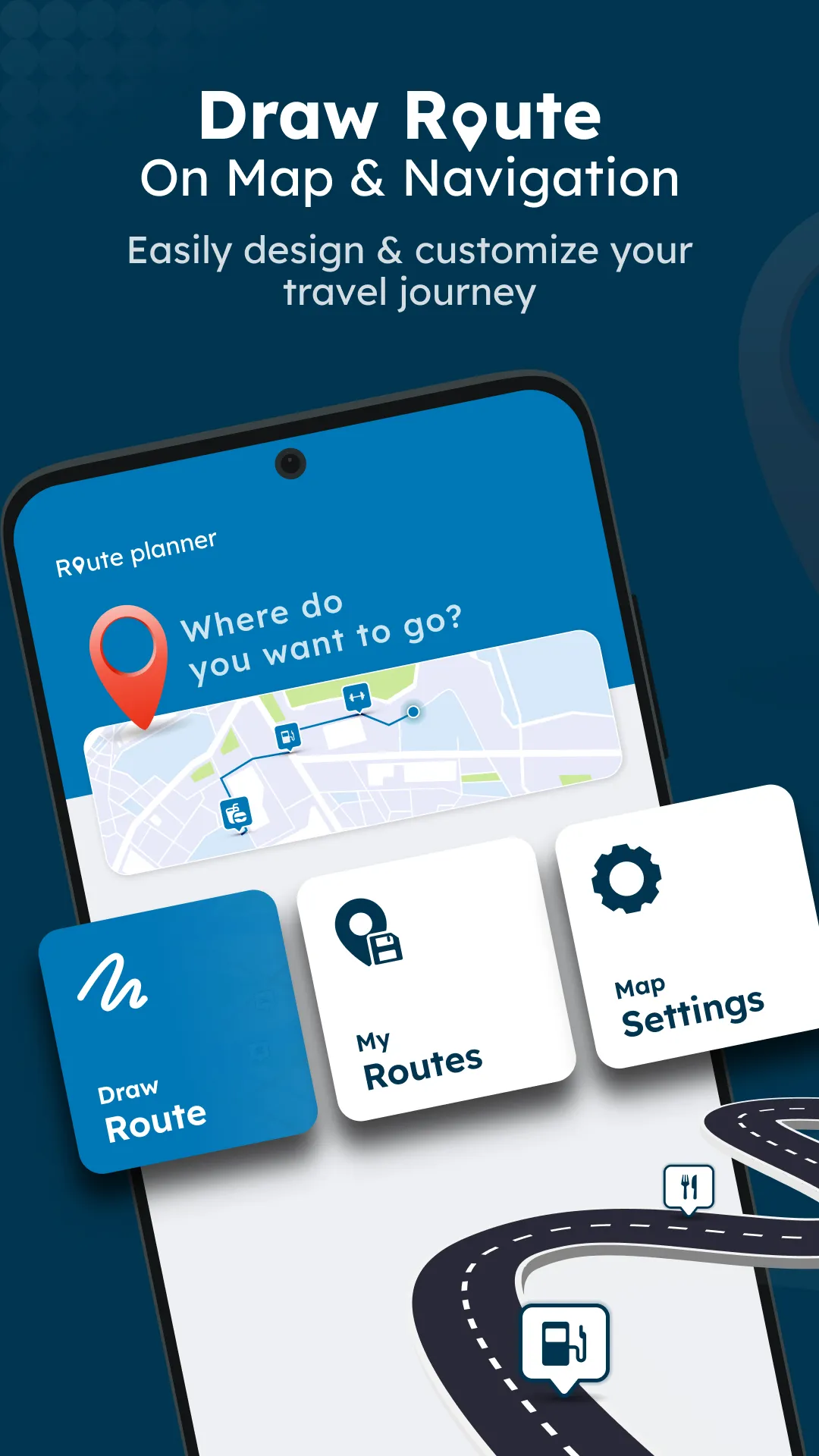 Draw Route On Map & Navigation | Indus Appstore | Screenshot