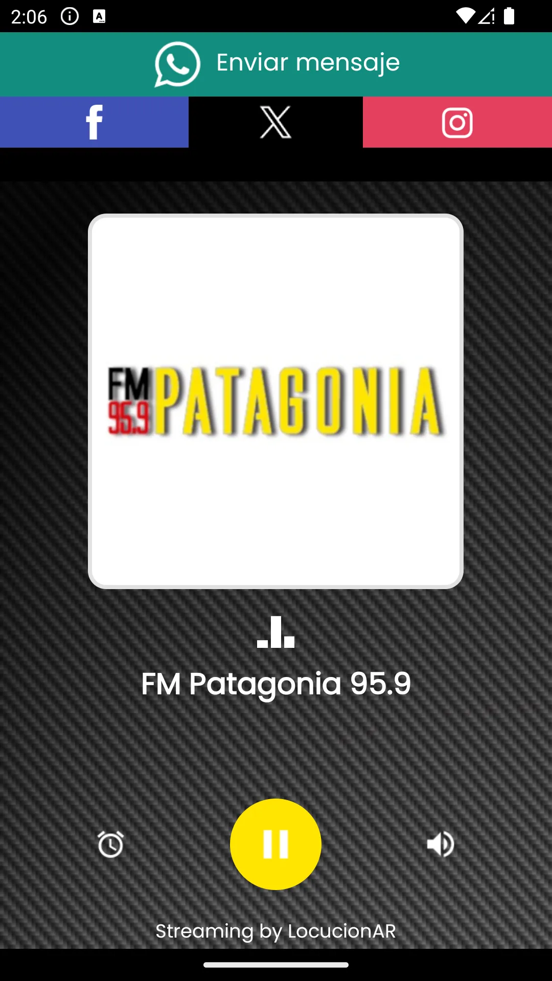 FM Patagonia 95.9 | Indus Appstore | Screenshot