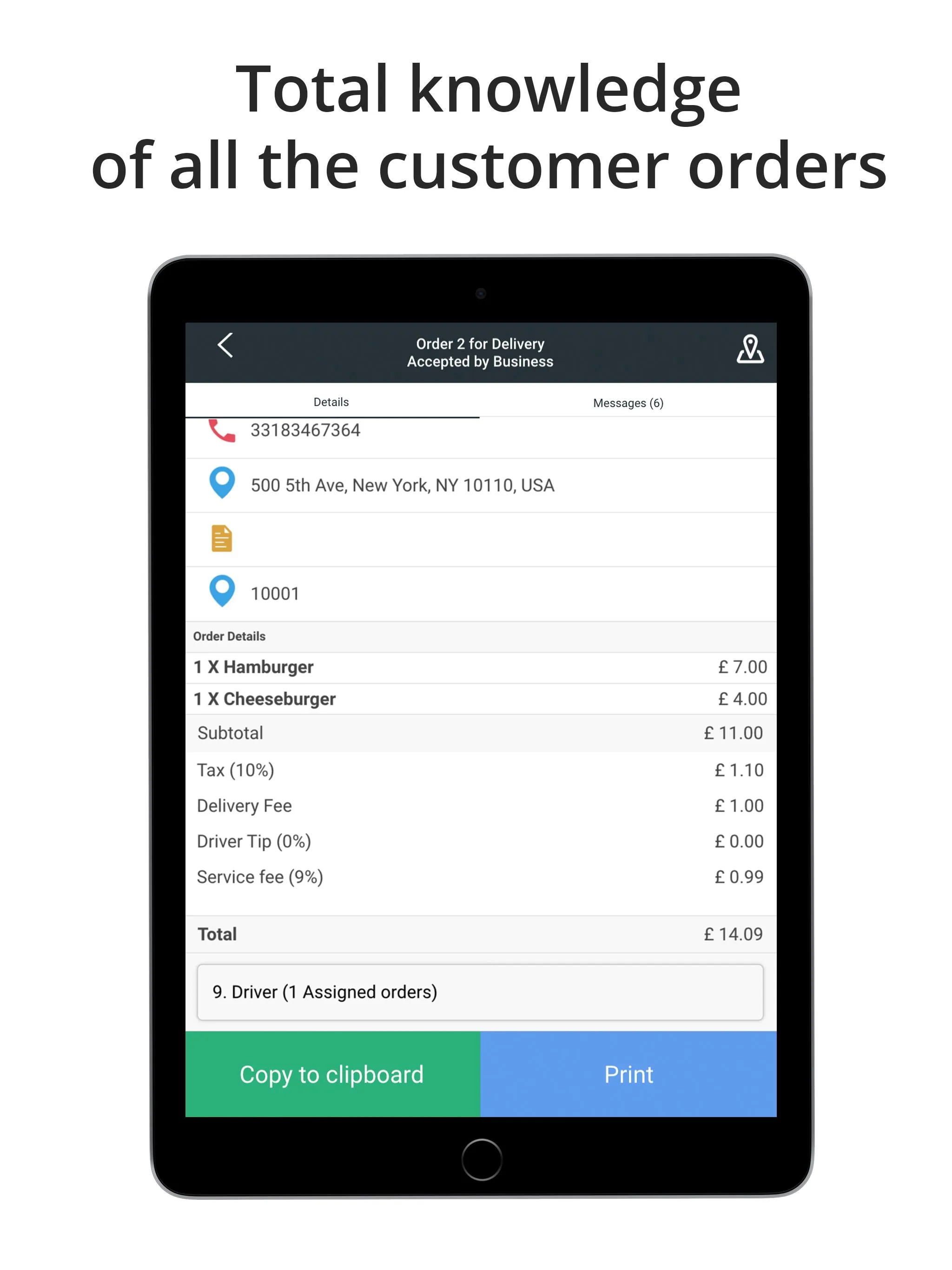 My Local Order Manager | Indus Appstore | Screenshot