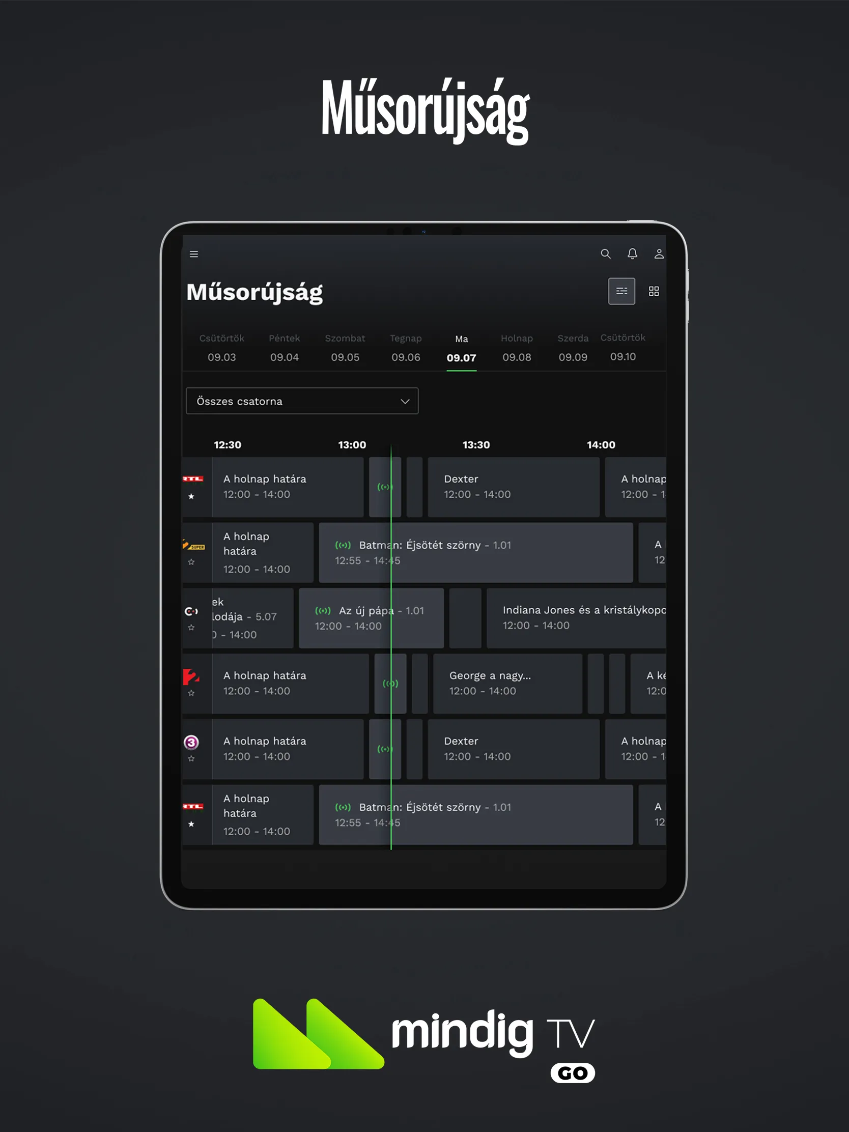 mindigTV GO | Indus Appstore | Screenshot