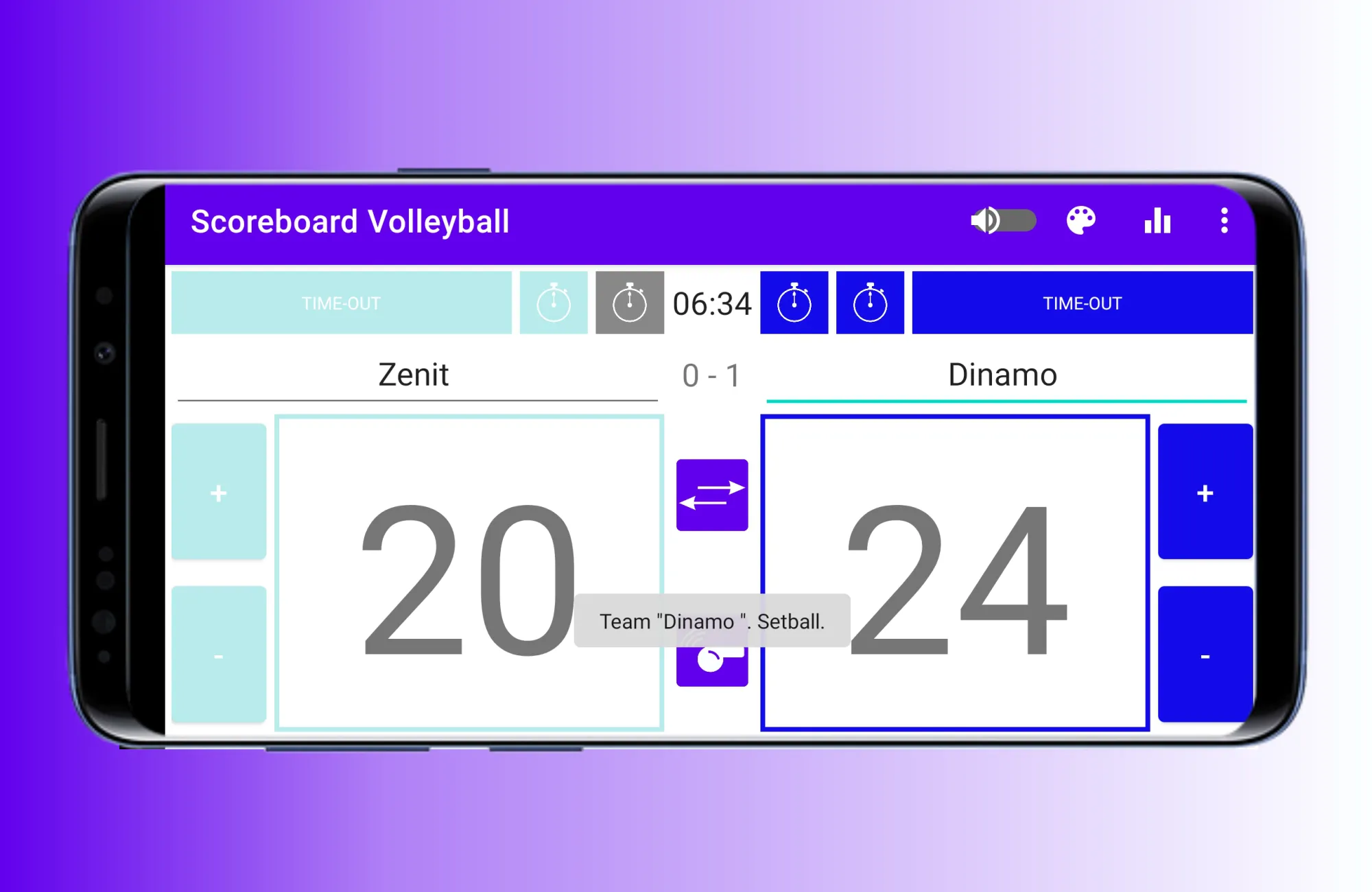 Scoreboard Volleyball | Indus Appstore | Screenshot