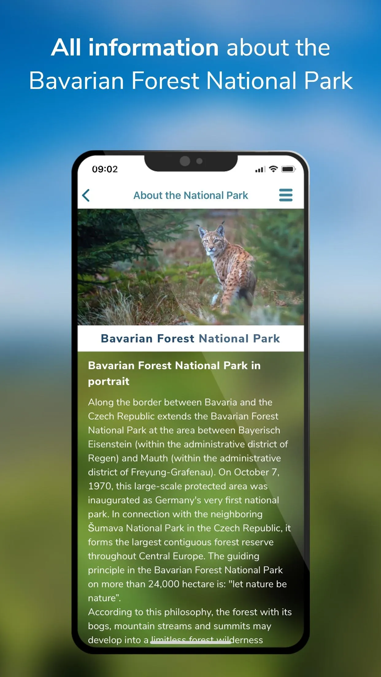 Bavarian Forest National Park | Indus Appstore | Screenshot