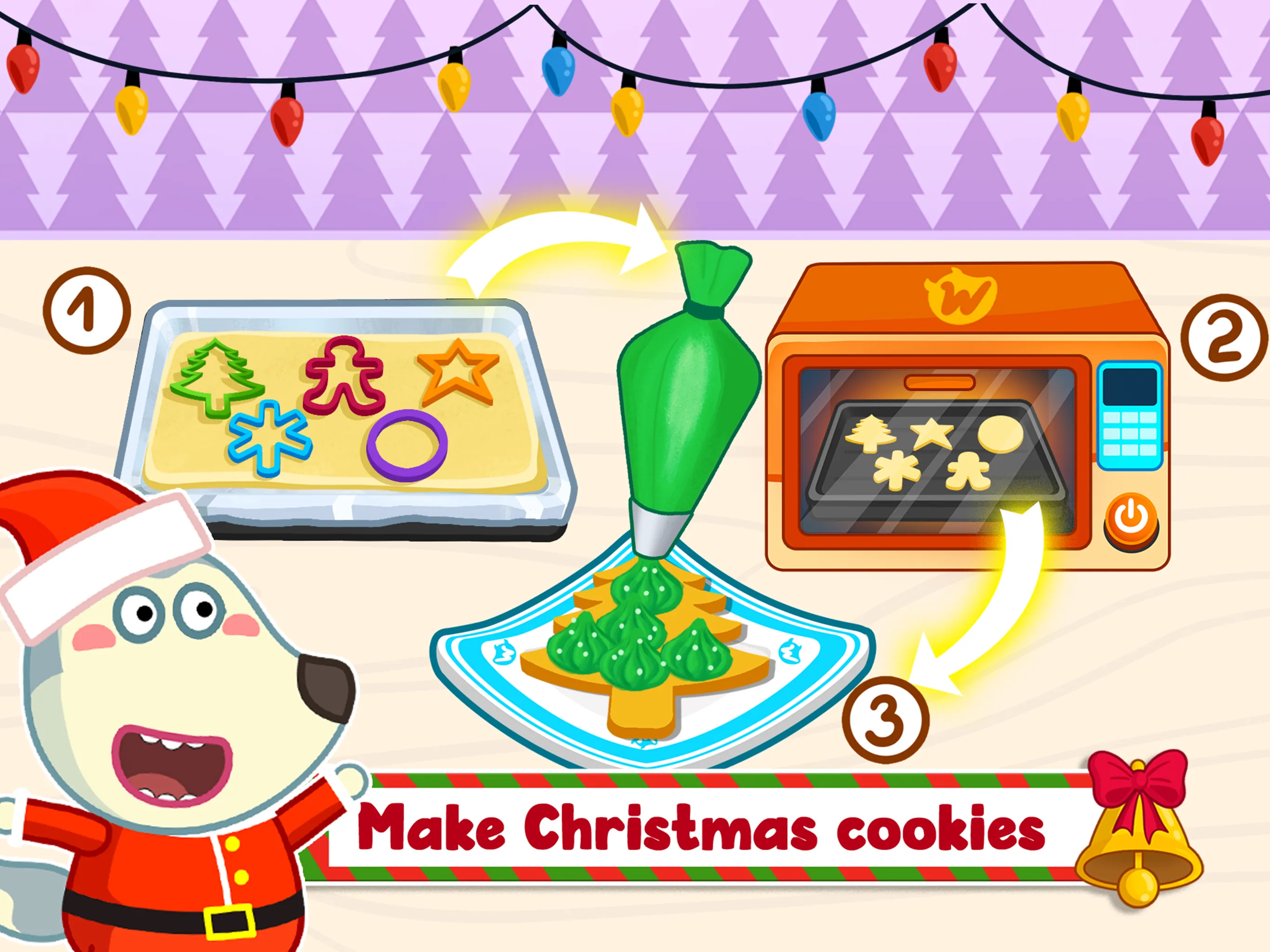 Wolfoo's Christmas Decoration | Indus Appstore | Screenshot