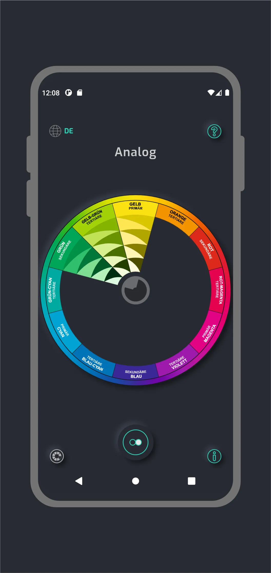 CMY Color Wheel | Indus Appstore | Screenshot