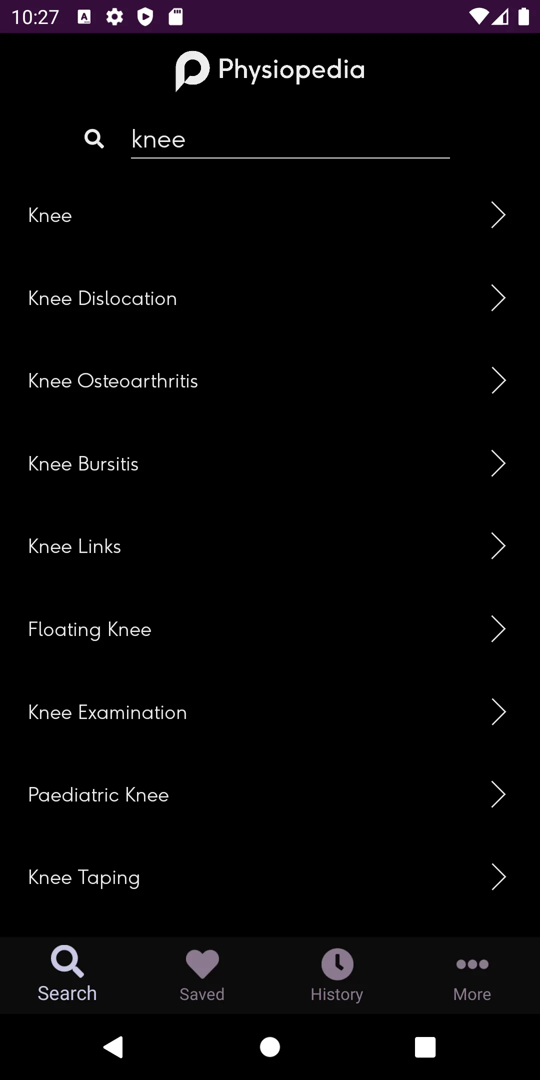 Physiopedia | Indus Appstore | Screenshot