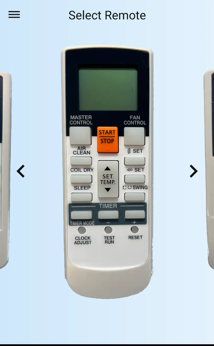 AC Remote For Fujitsu General | Indus Appstore | Screenshot